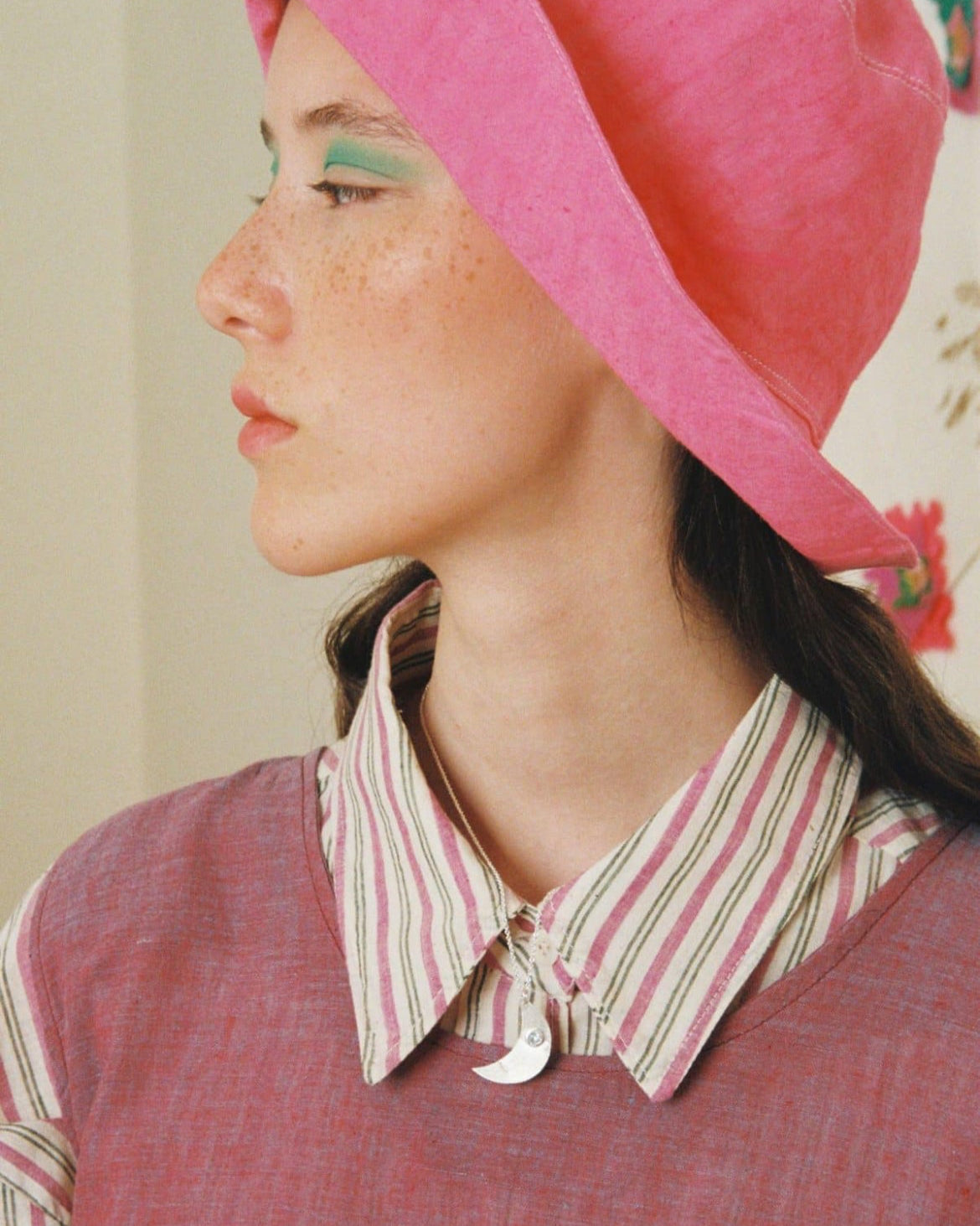 Aku Moon Necklace / Silver