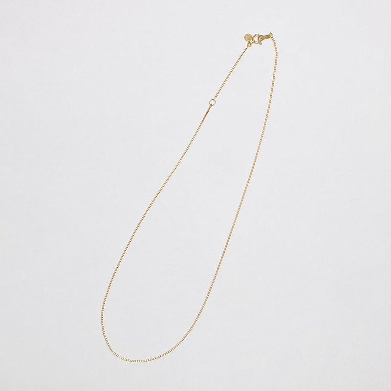 Fine Box Chain Necklace / 18K