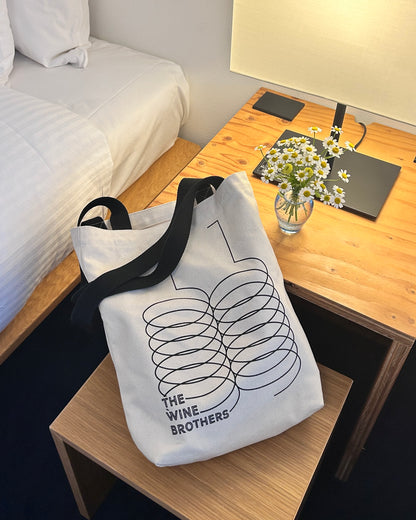 Wine Brothers Tote Bag