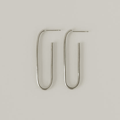 Clip Hoops / Silver