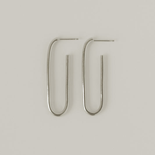Clip Hoops / Silver