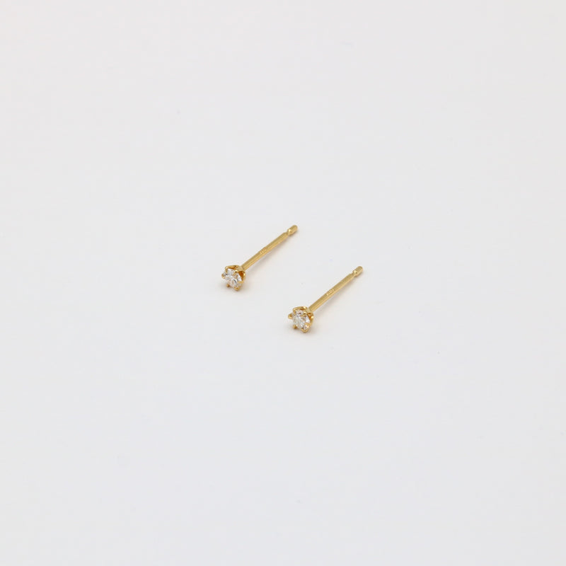 Diamond Studs 片耳 / 18K