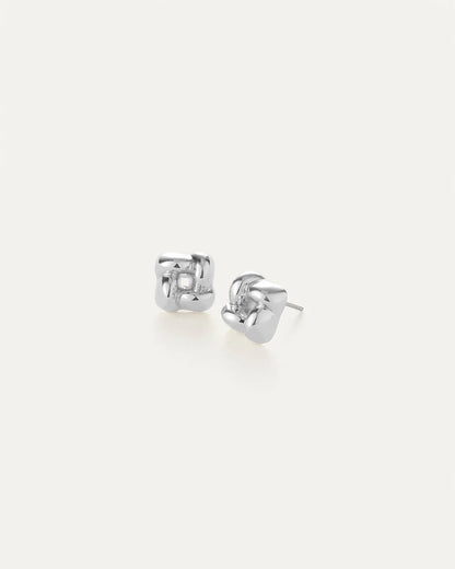 coming soon!【6/13 12:00発売開始】Woven Square Pierce Mini / Silver