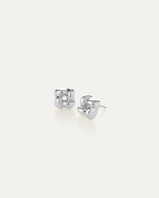 coming soon!【6/13 12:00発売開始】Woven Square Pierce Mini / Silver