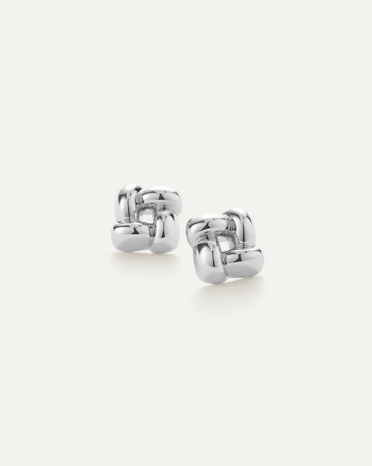 coming soon!【6/13 12:00発売開始】Woven Square Pierce / Silver