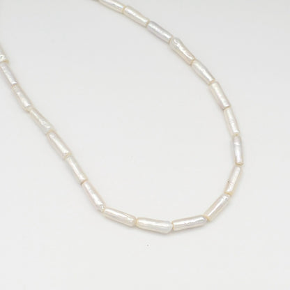 Stick Pearl Necklace（Gold / Silver）