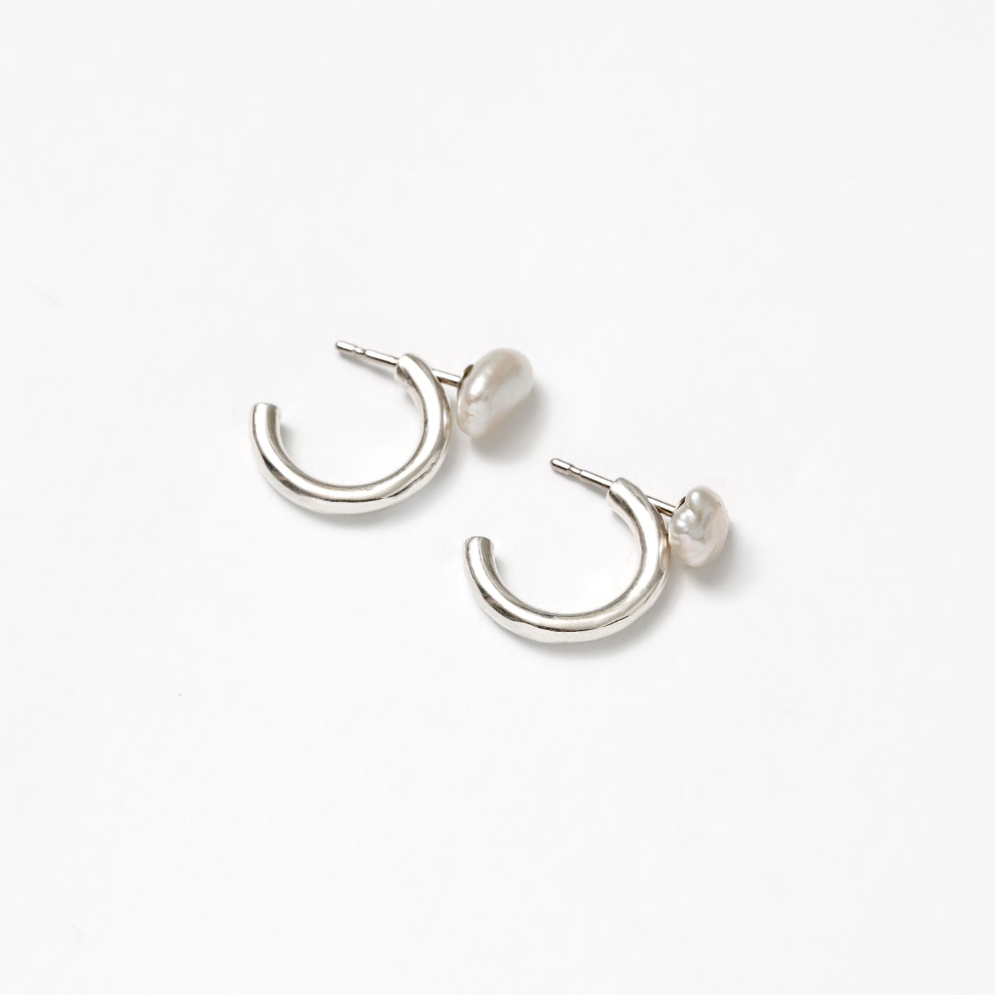 Fraser Pearl & Hoops / Silver
