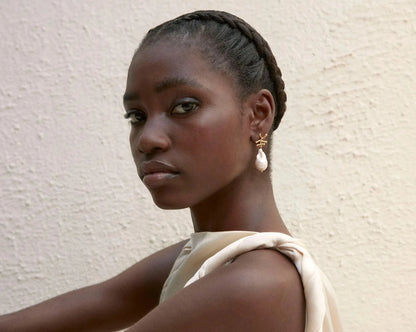 Nuria Pierce Pearl / Gold