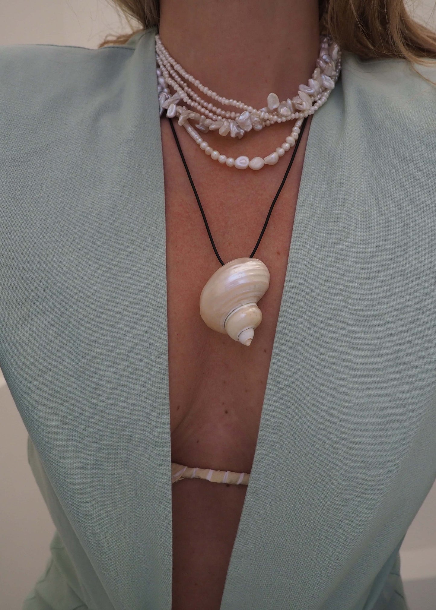 Tangle Pearl Necklace