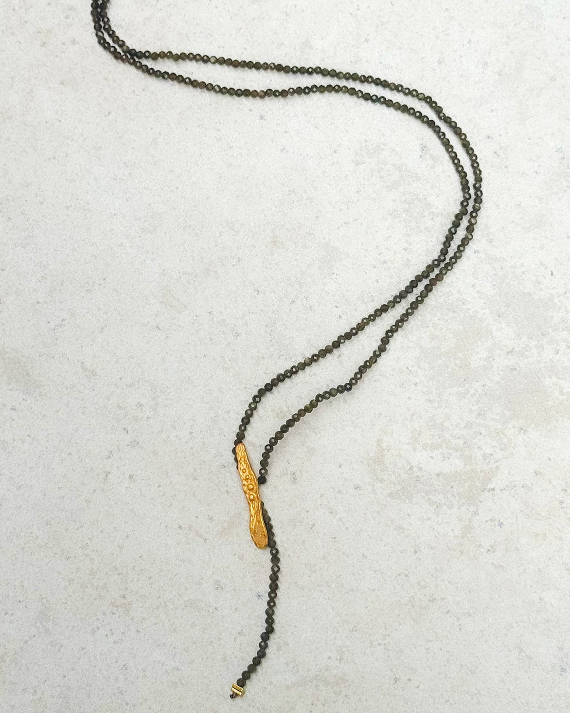 Phoenix Lucky Charm 26 Necklace / Green