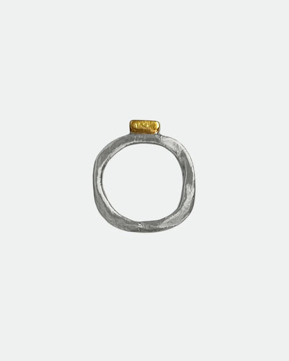 【8/28(金)発売開始】Gold Rectangle Ring