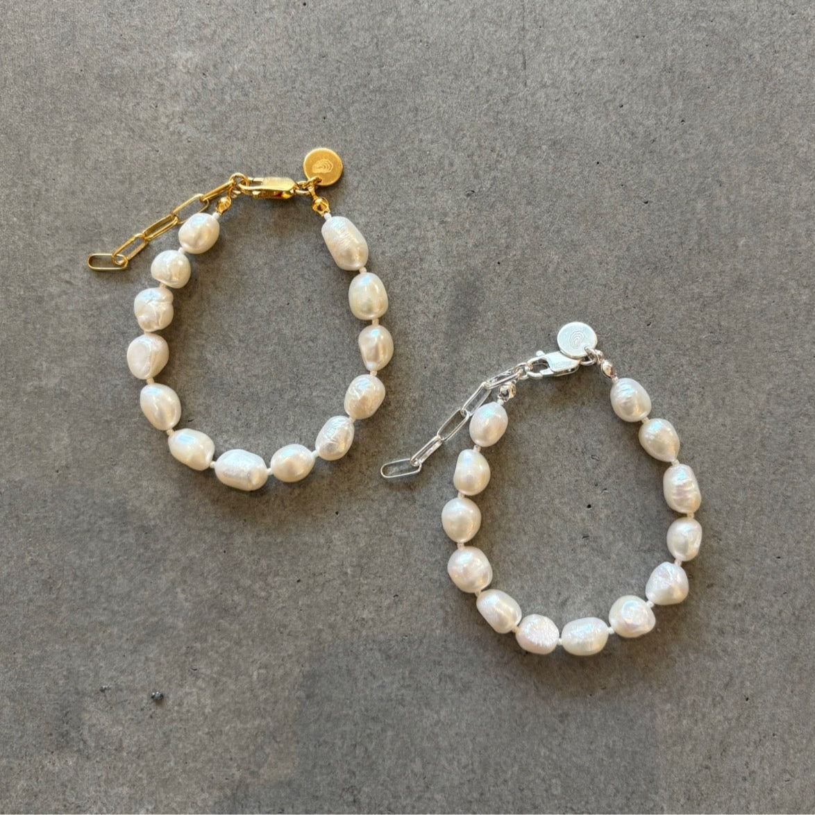 Baroque Pearl  Bracelet（Gold / Silver）