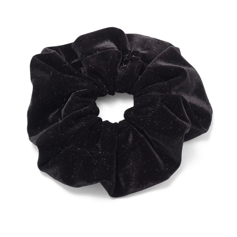 Harlow Velvet Scrunchie / Black
