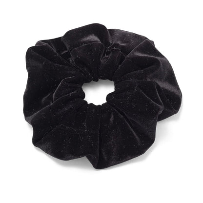 Harlow Velvet Scrunchie / Black