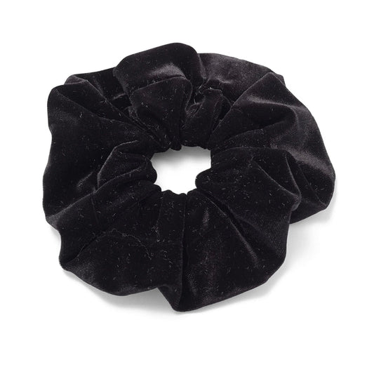 Harlow Velvet Scrunchie / Black