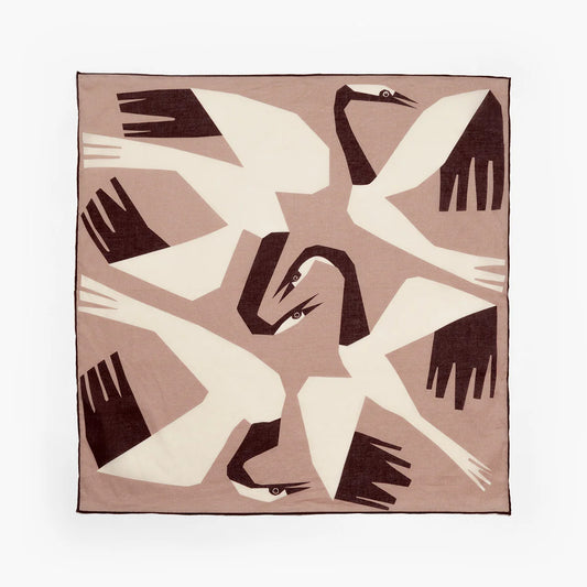Crane Cotton Bandana