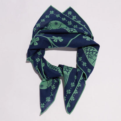 Lucky Fish Cotton Bandana