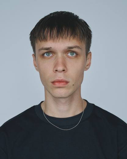 Thin Ball Chain Necklace / Silver