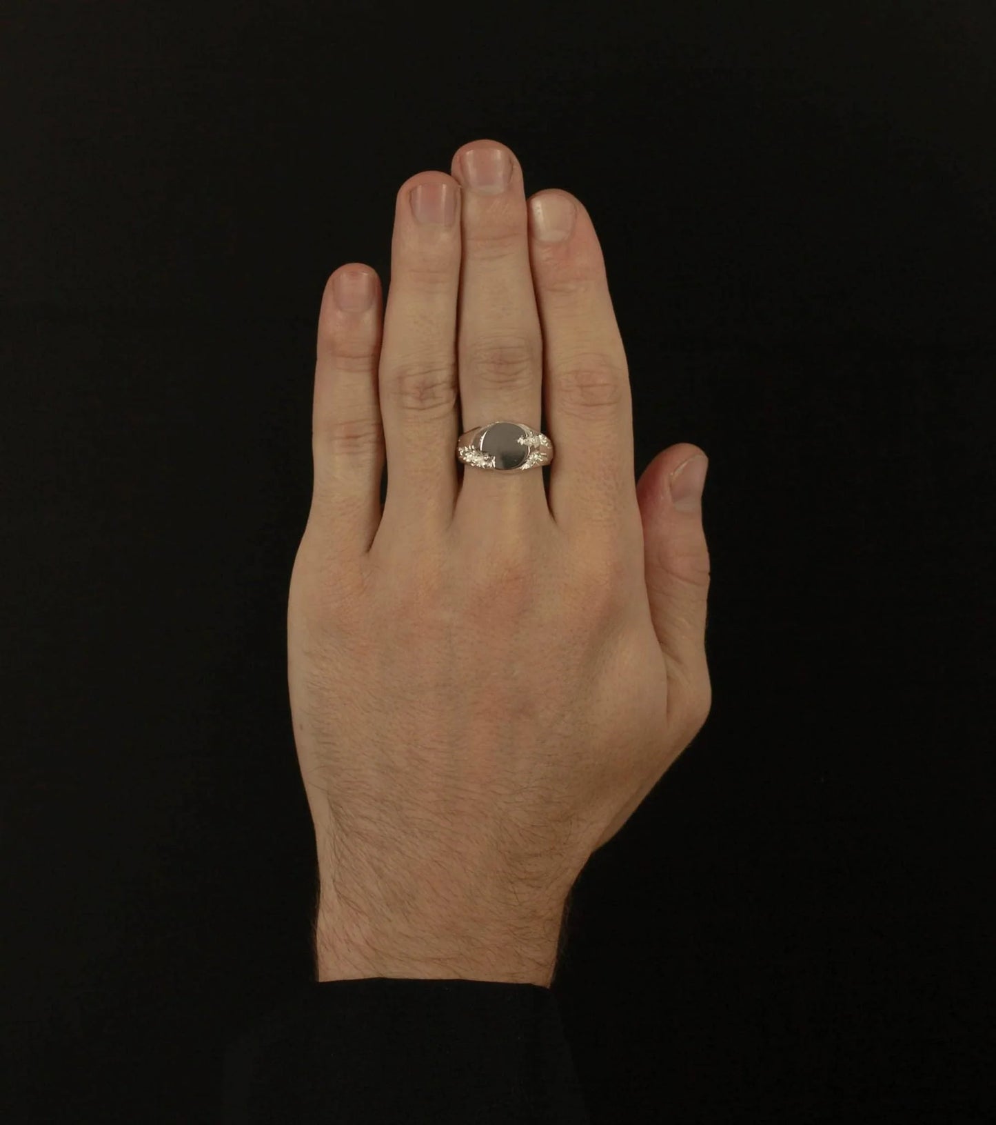 BLOCK I Round Signet Ring