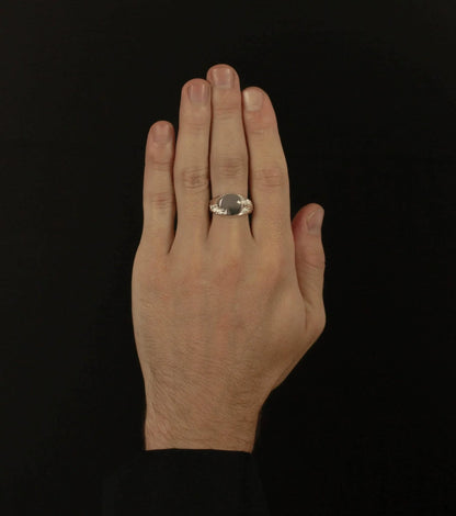 BLOCK I Round Signet Ring