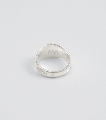 BLOCK I Round Signet Ring