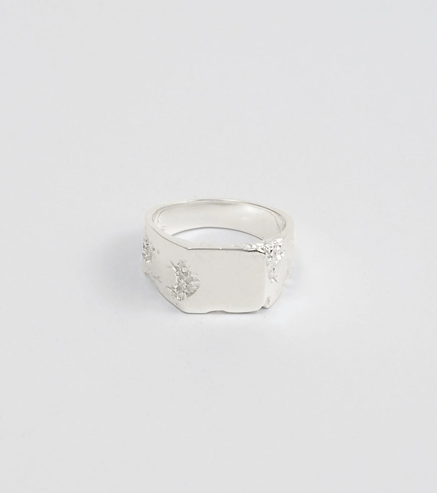 BLOCK II Square Signet Ring