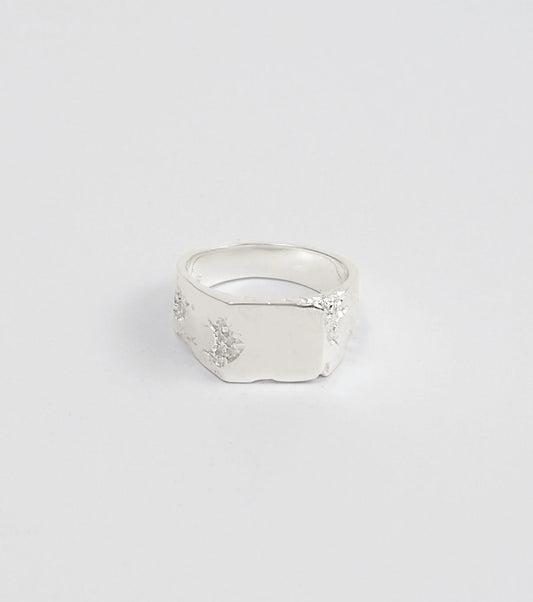 BLOCK II Square Signet Ring