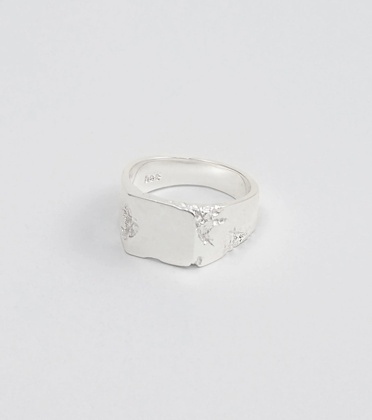 BLOCK II Square Signet Ring