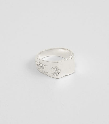 BLOCK II Square Signet Ring