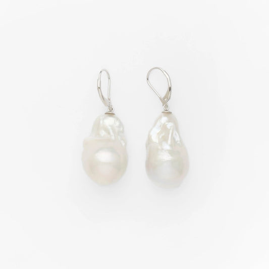 Cocoon Pearl Pierce / Silver　