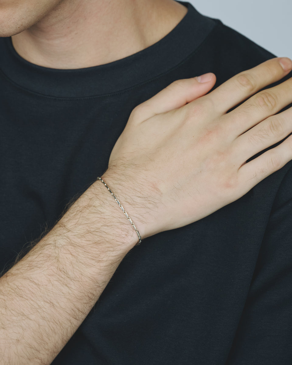 Ava Chain Bracelet / Silver