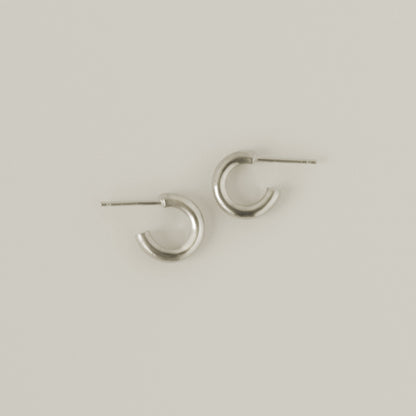 Lil Minimal Hoops / Silver
