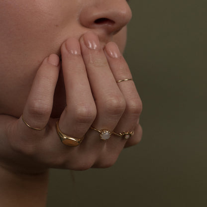 No Sign Ring Thin / Silver