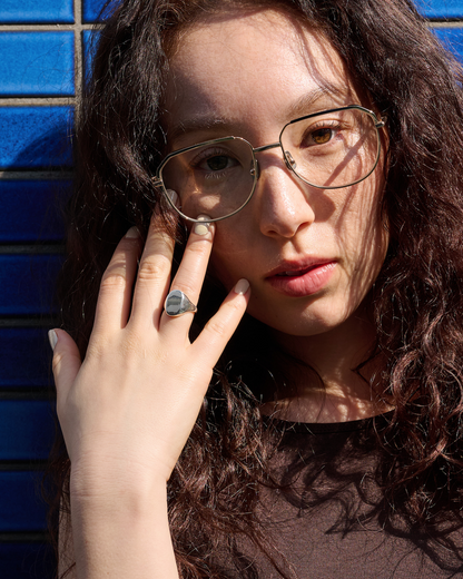 No Sign Ring Thick / Silver
