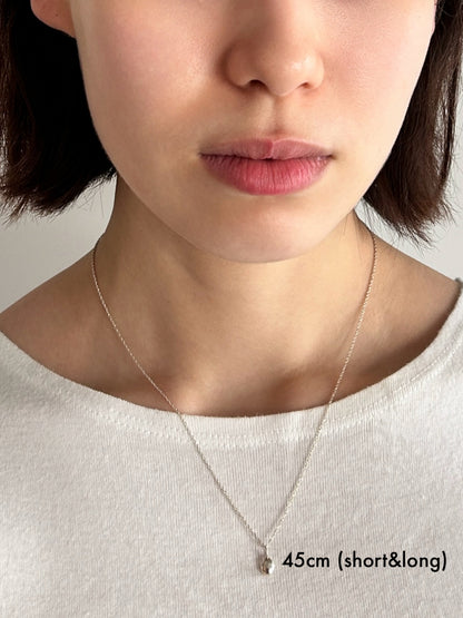Thin Rope Chain Necklace（gold / silver）