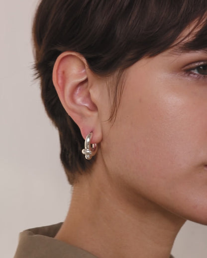 Maeve Hoops / Silver