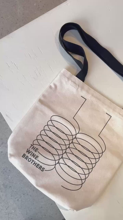 Wine Brothers Tote Bag