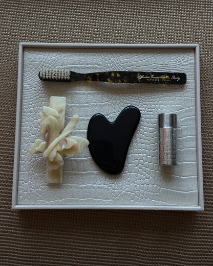 coming soon!【6/17 12:00発売開始】Papillion Barrette / Cream marble