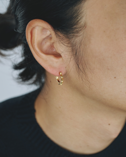 Sparkle Hoops/ Gold