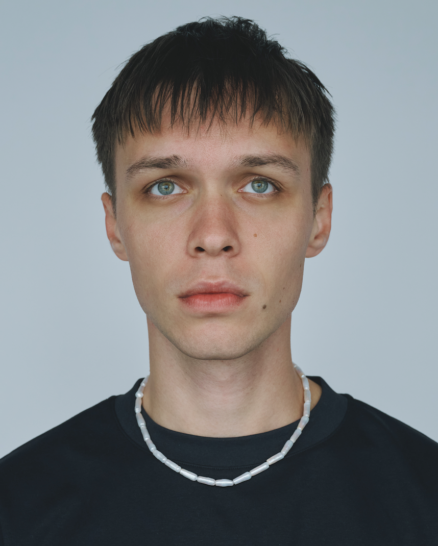 Stick Pearl Necklace / Gold