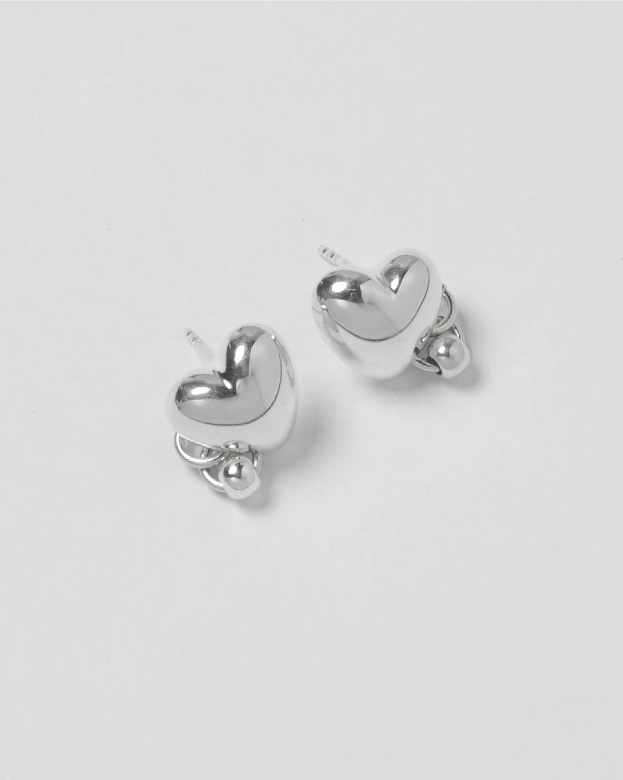 Pierced Heart Studs