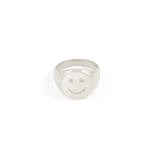 Smiley Ring / Silver