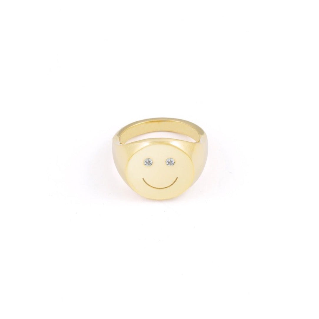Smiley Ring / Gold