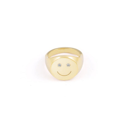 Smiley Ring / Gold