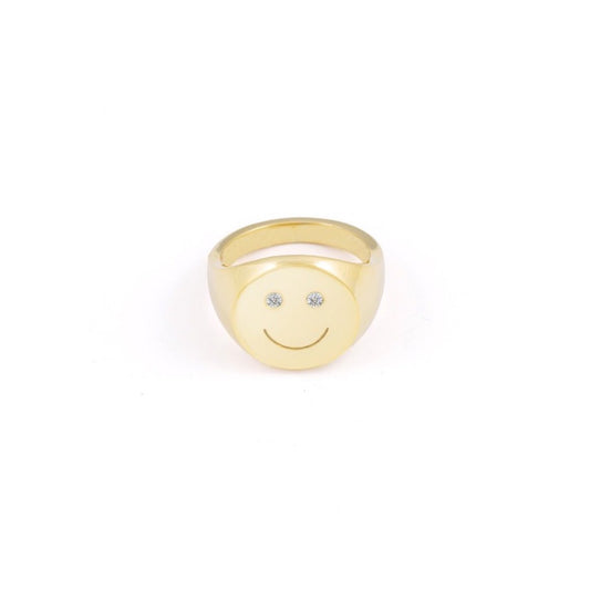 Smiley Ring / Gold