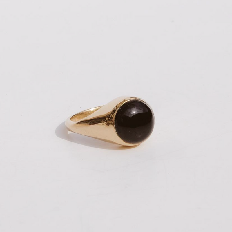Smooth Stone Ring