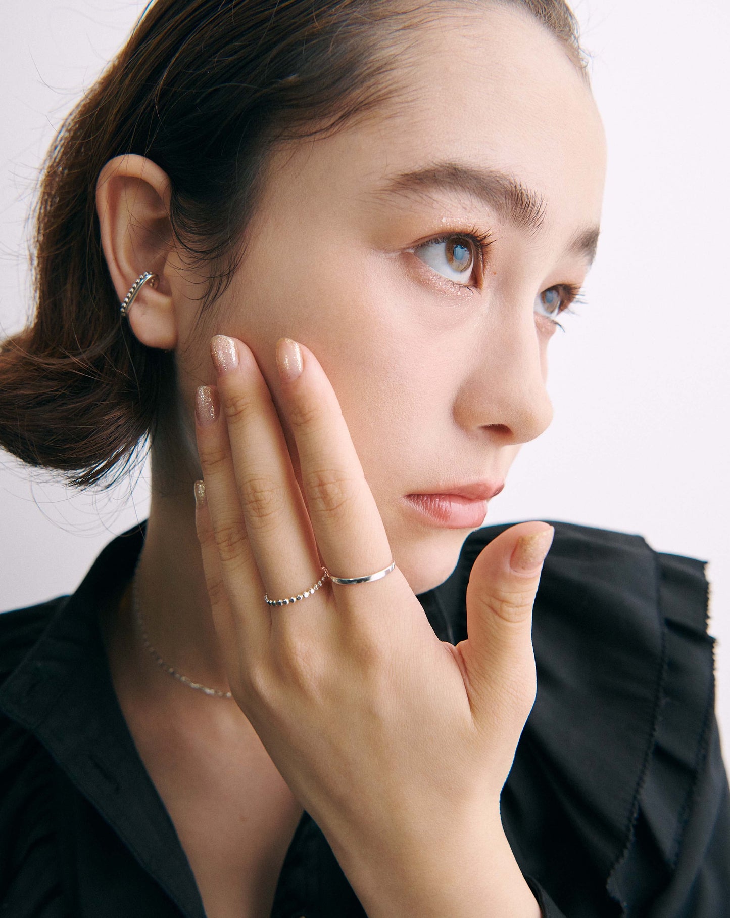 Flat Thick Ring / Silver