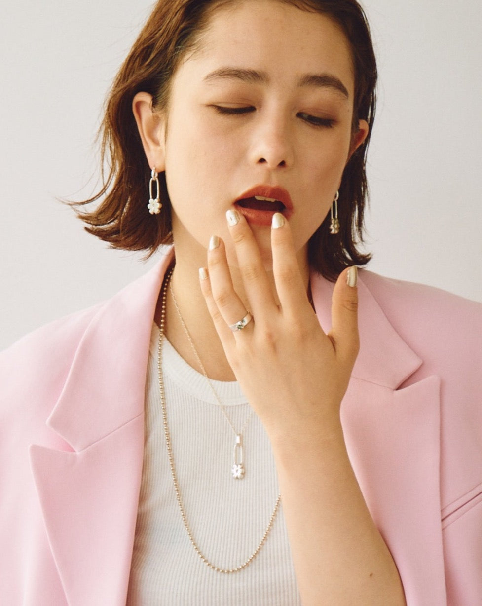 Stone Bijou Ring / Green Sapphire