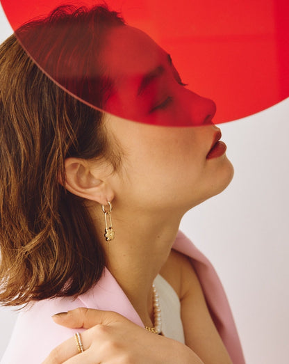 Flower Pin Pierce / Gold