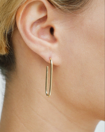 Clip Hoops / Gold